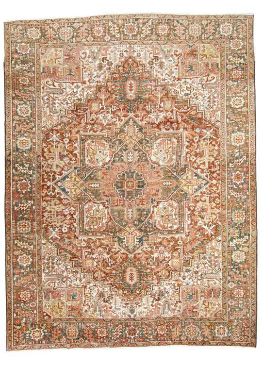 Turkish Vintage Rug 9'8" x 12'10" #16877