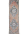 Turkish Vintage Anatolian Runner Rug 3'3" x 10'9" #7030