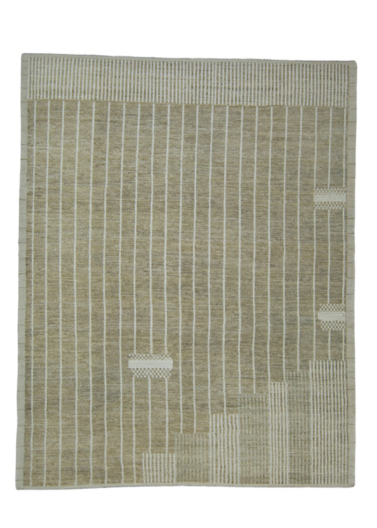 Hand Knotted Modern Rug 10' x 12'8" #17447