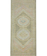 Turkish Oushak Runner Rug 3'1" x 7'5" #17500