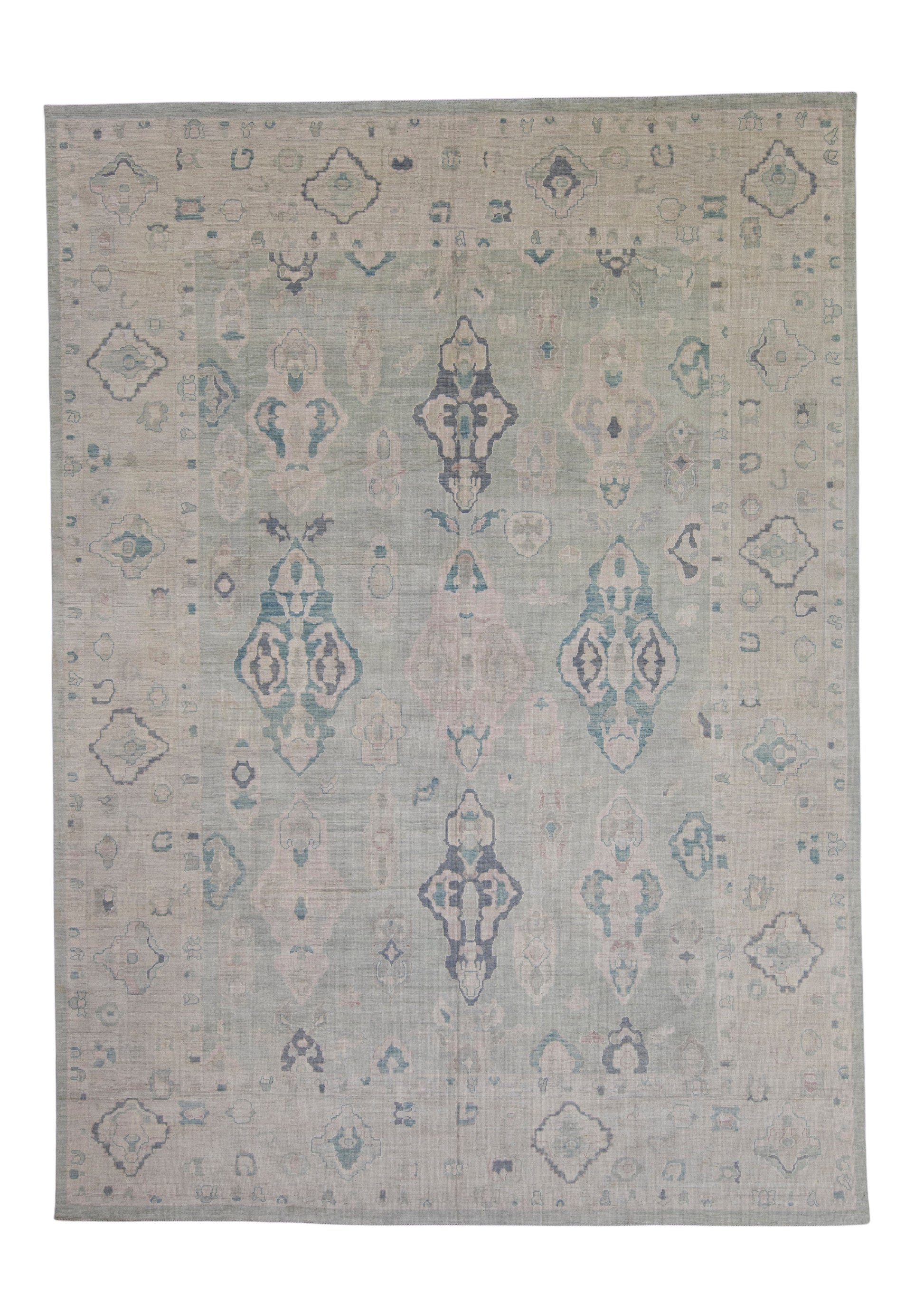Turkish Oushak Rug 13'6" x 18'8" #16941
