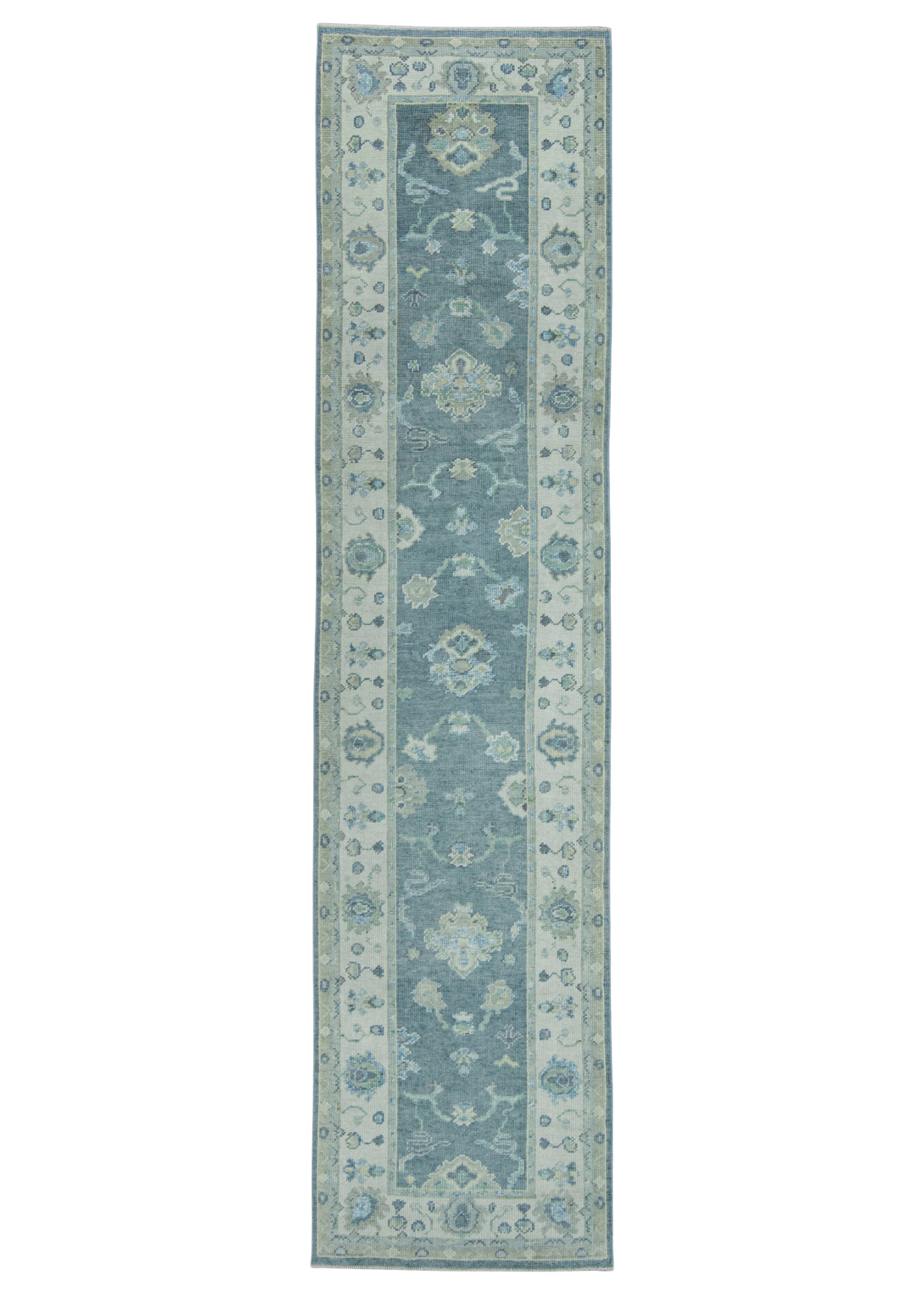 Turkish Oushak Rug 2'9" x 11'4" #19193