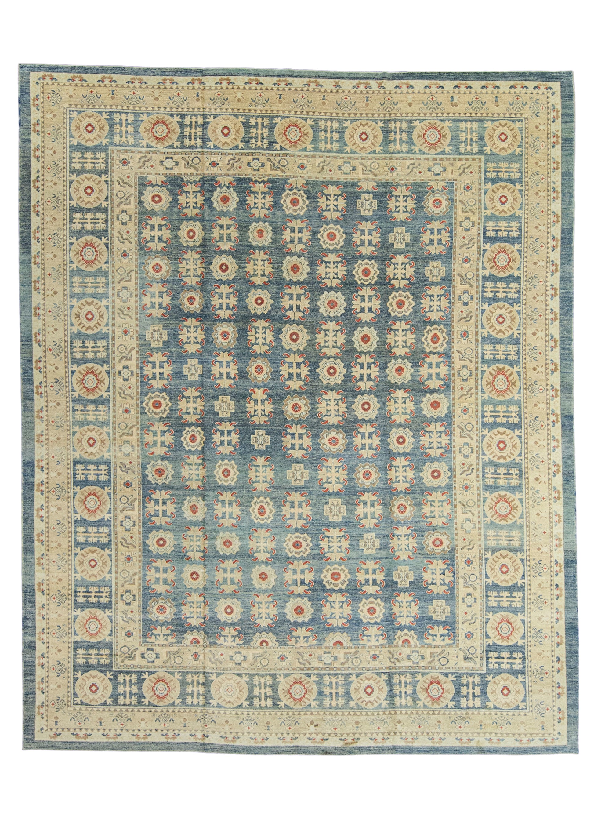 Turkish Oushak Antique Look Rug 11'11" x 14'8" #21309