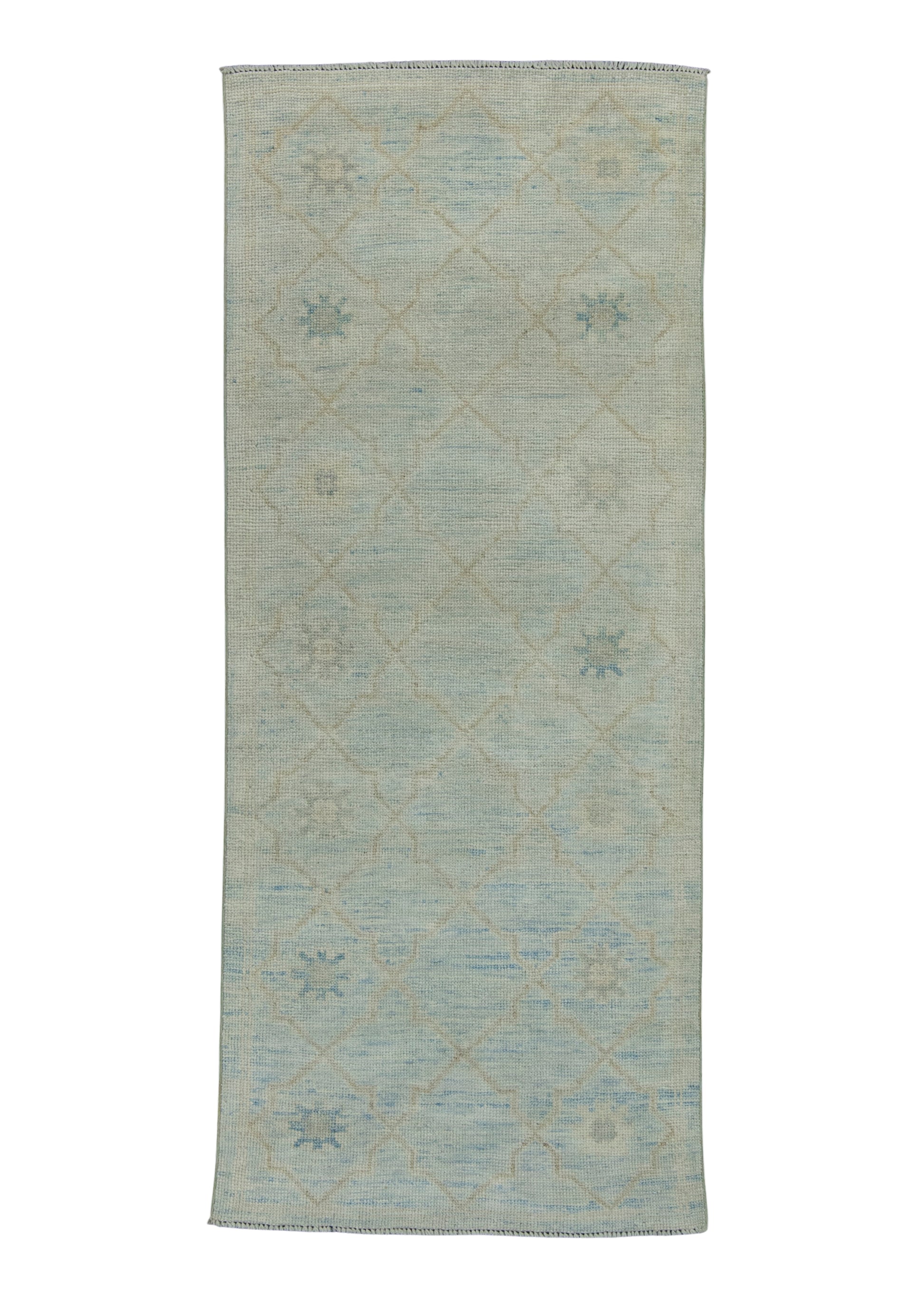 Turkish Oushak Rug 2'11" x 7' #17835