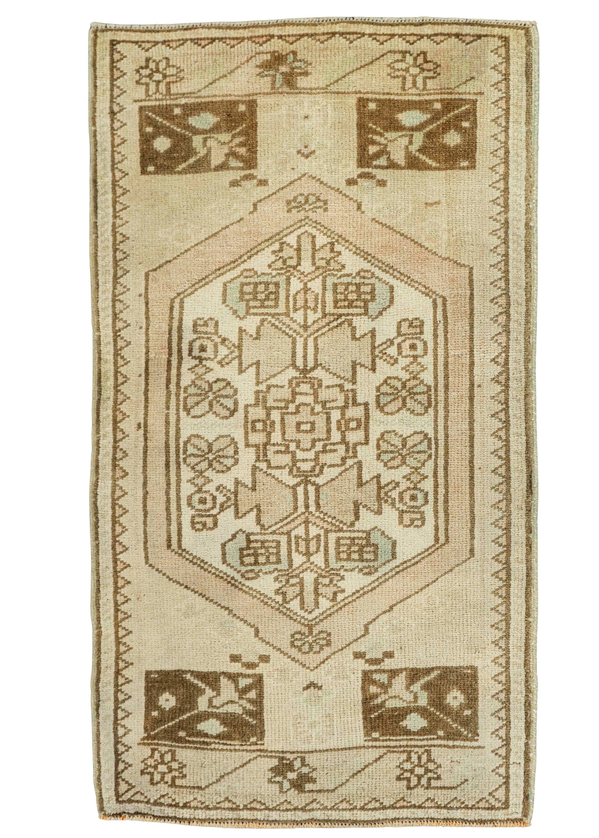 Turkish Yastik Rug  1'8" x  2'11" #22024