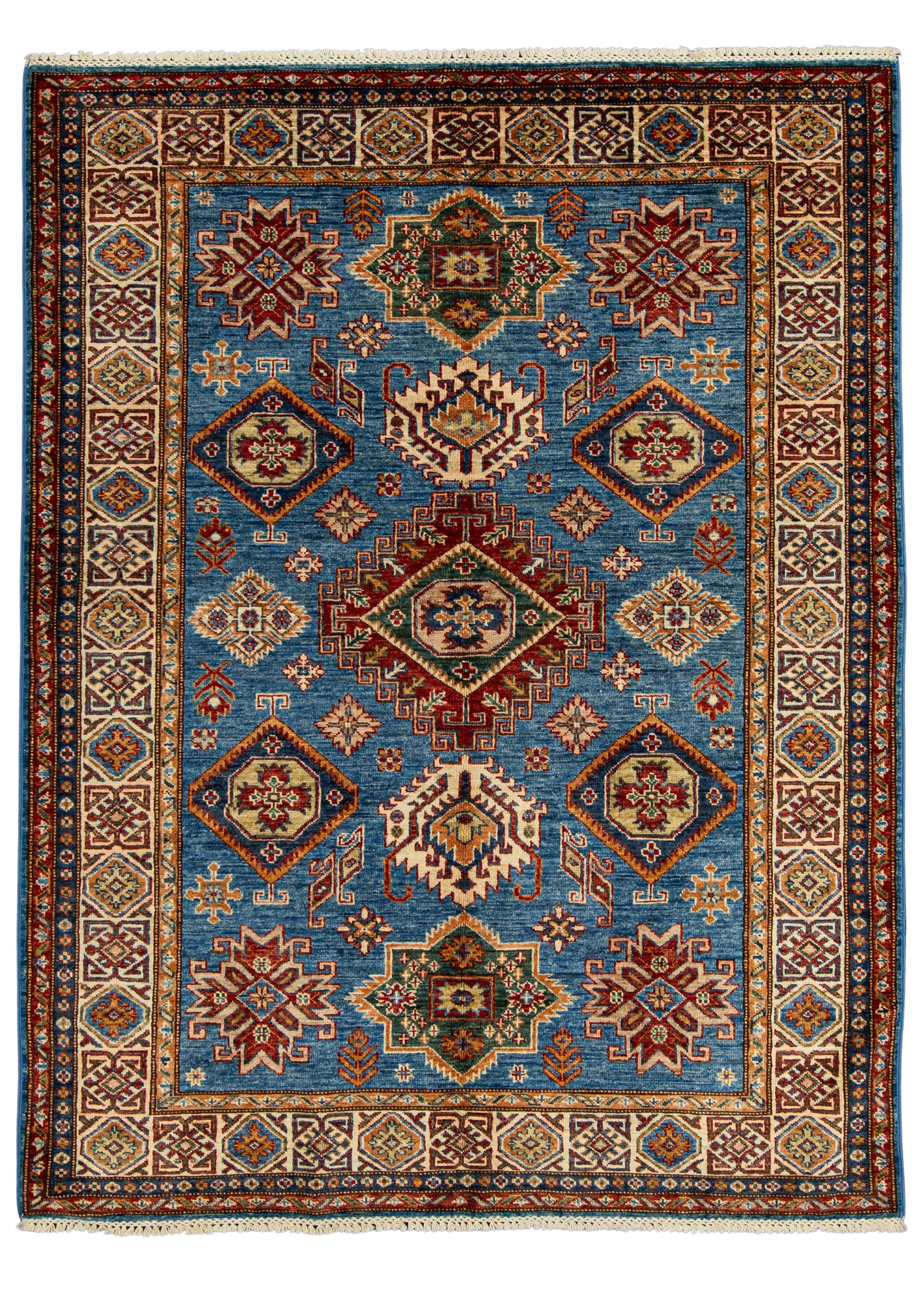 Oriental Handmade Rug  5'2" x 6'9" #22888