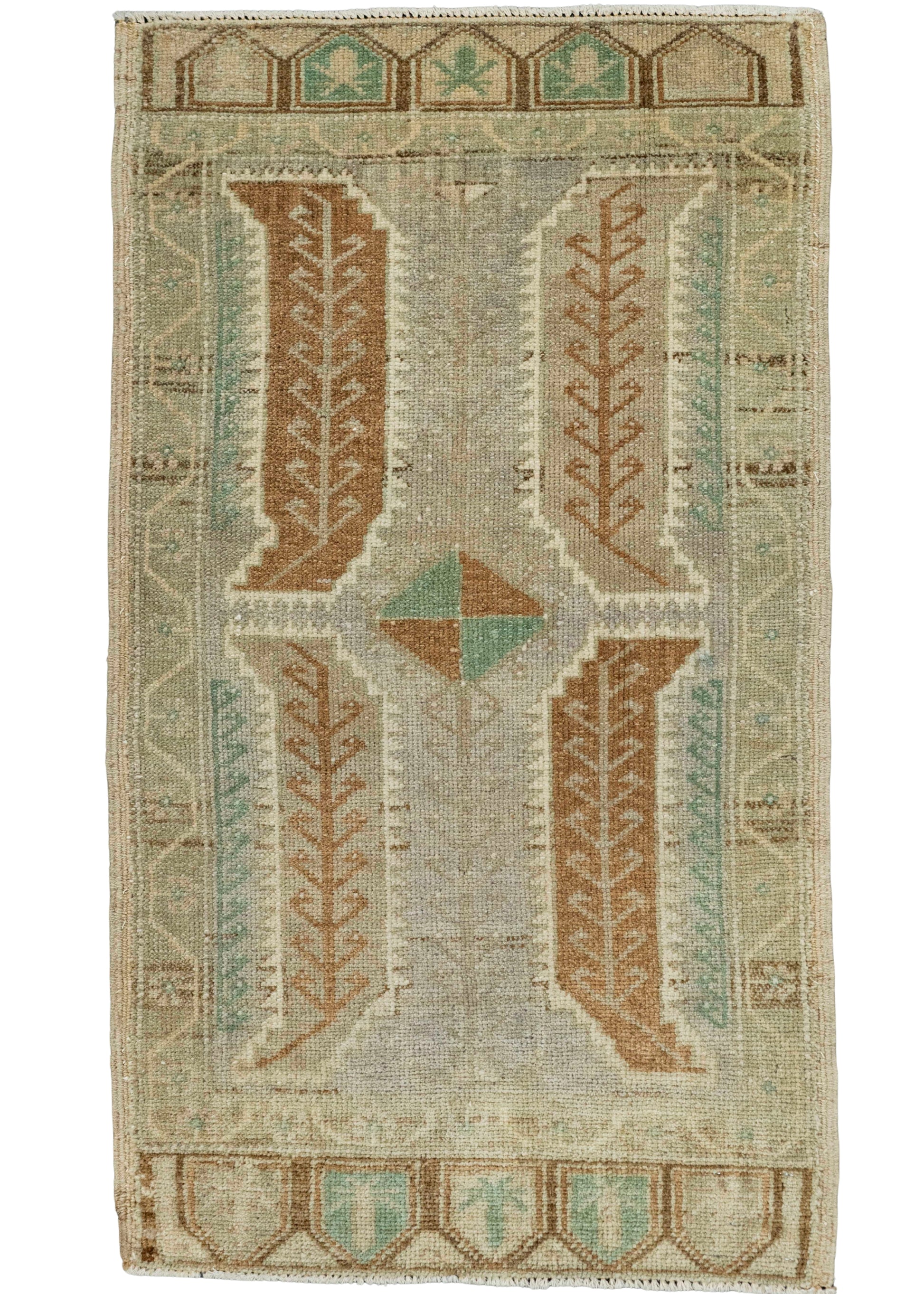 Turkish Yastik Rug  1'10" x  3'2" #22560