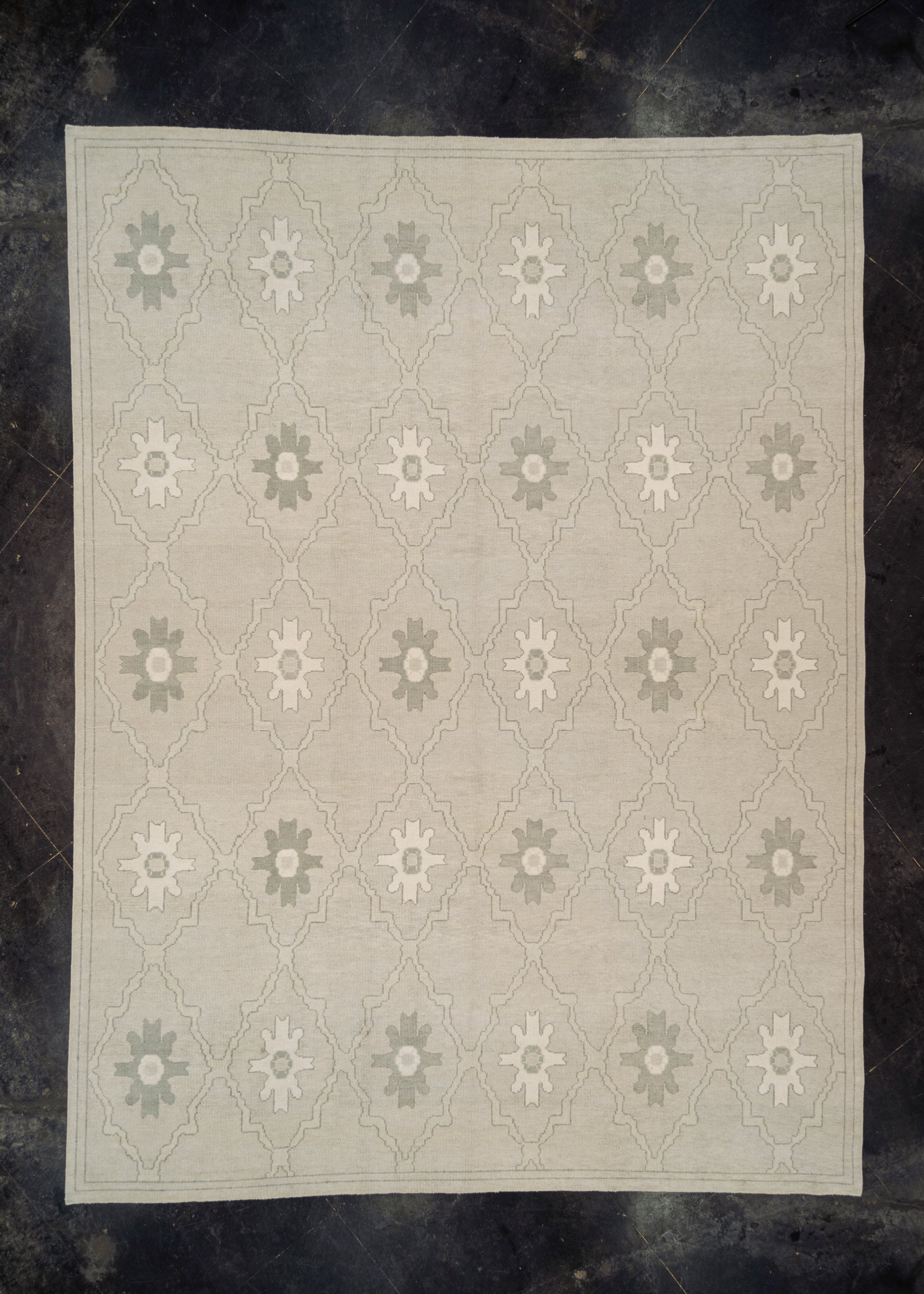 Turkish Oushak Rug 10'6" x 13'8" #11822