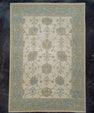 Turkish Oushak Rug 9'10" x 13'11" #11952