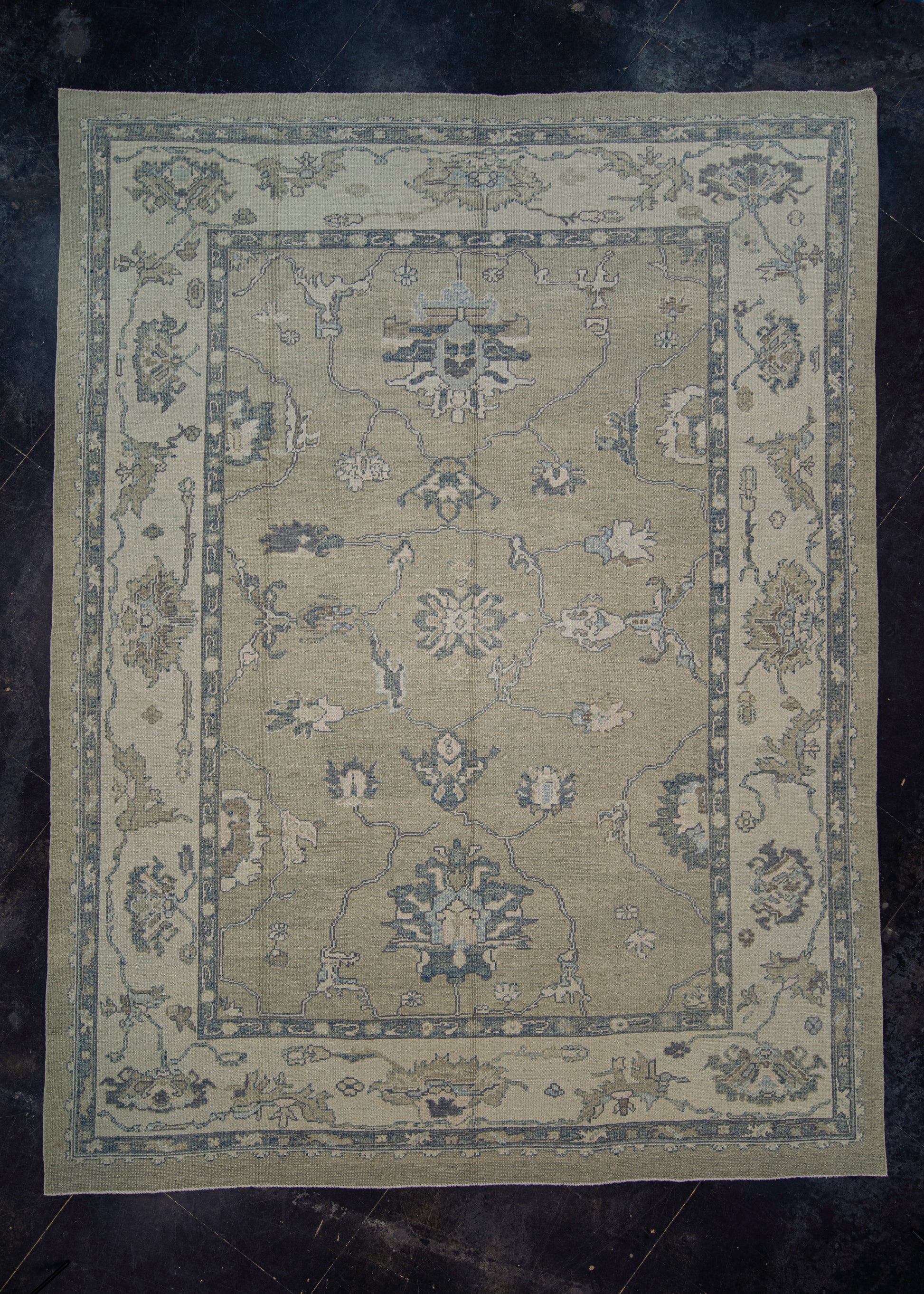 Turkish Oushak Rug 10'3" x 14'4" #7253