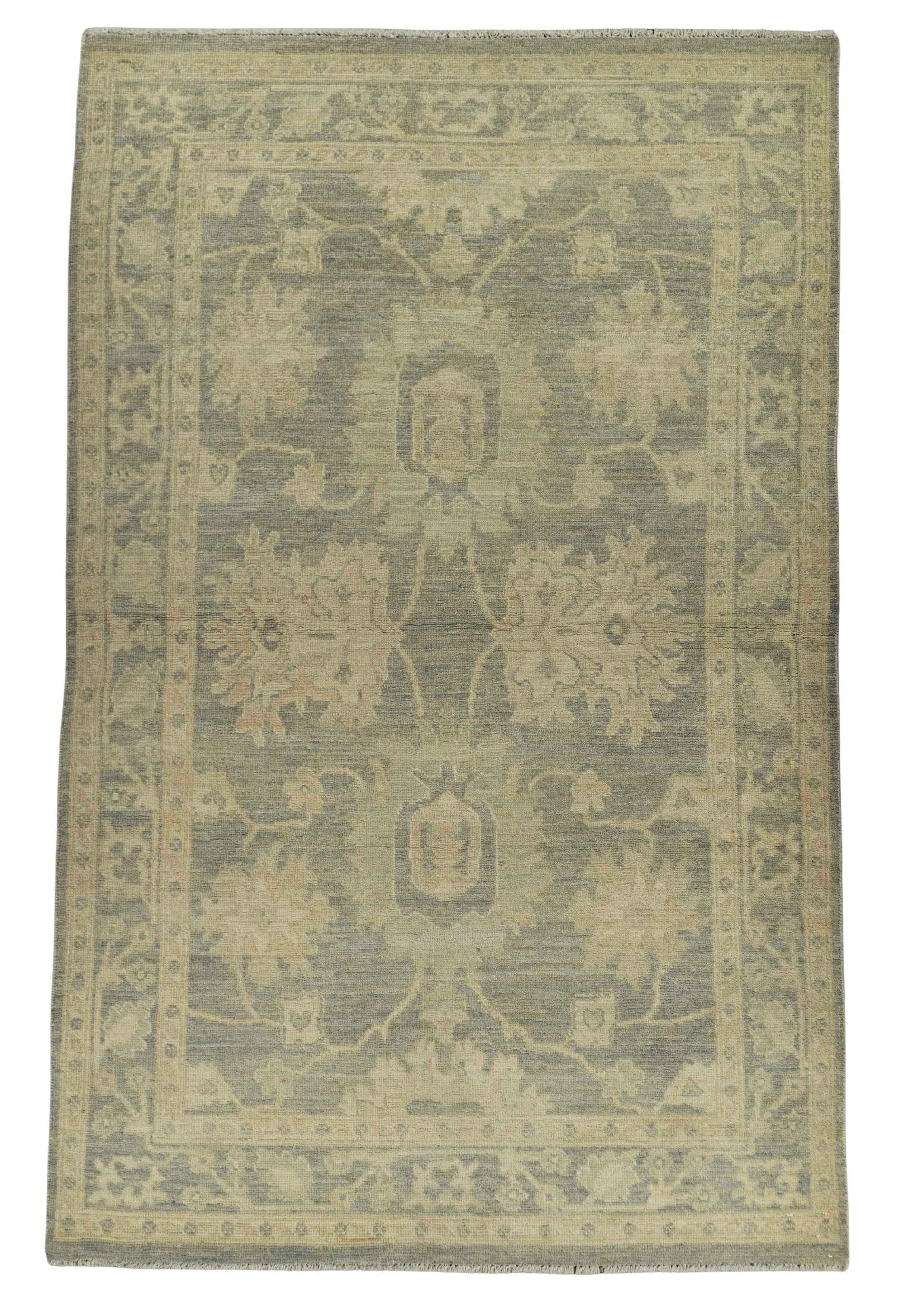 Oushak Rug 3'11" x 6'2"  #21330