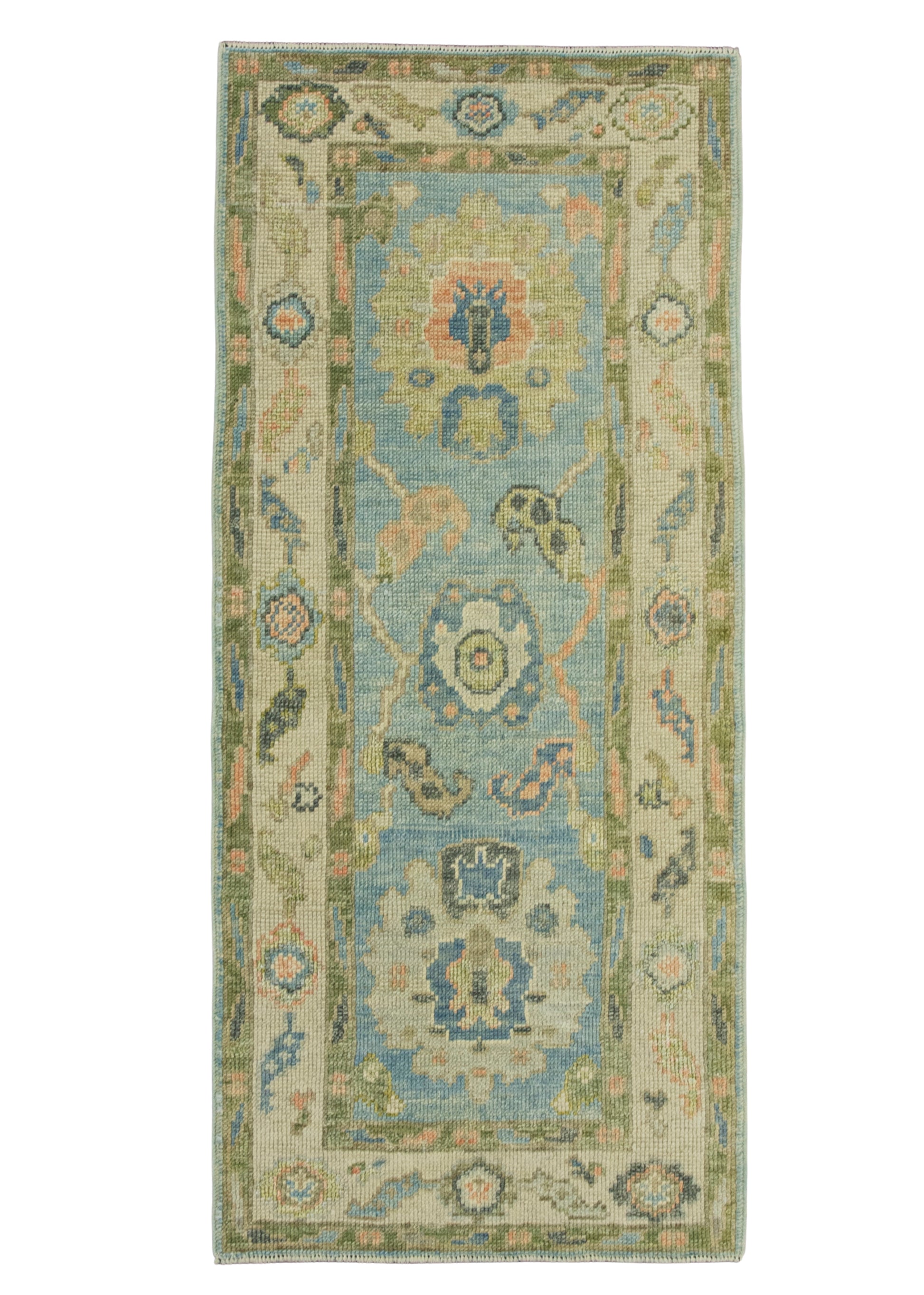 Turkish Oushak Rug 2'4"x 5'3" #20127