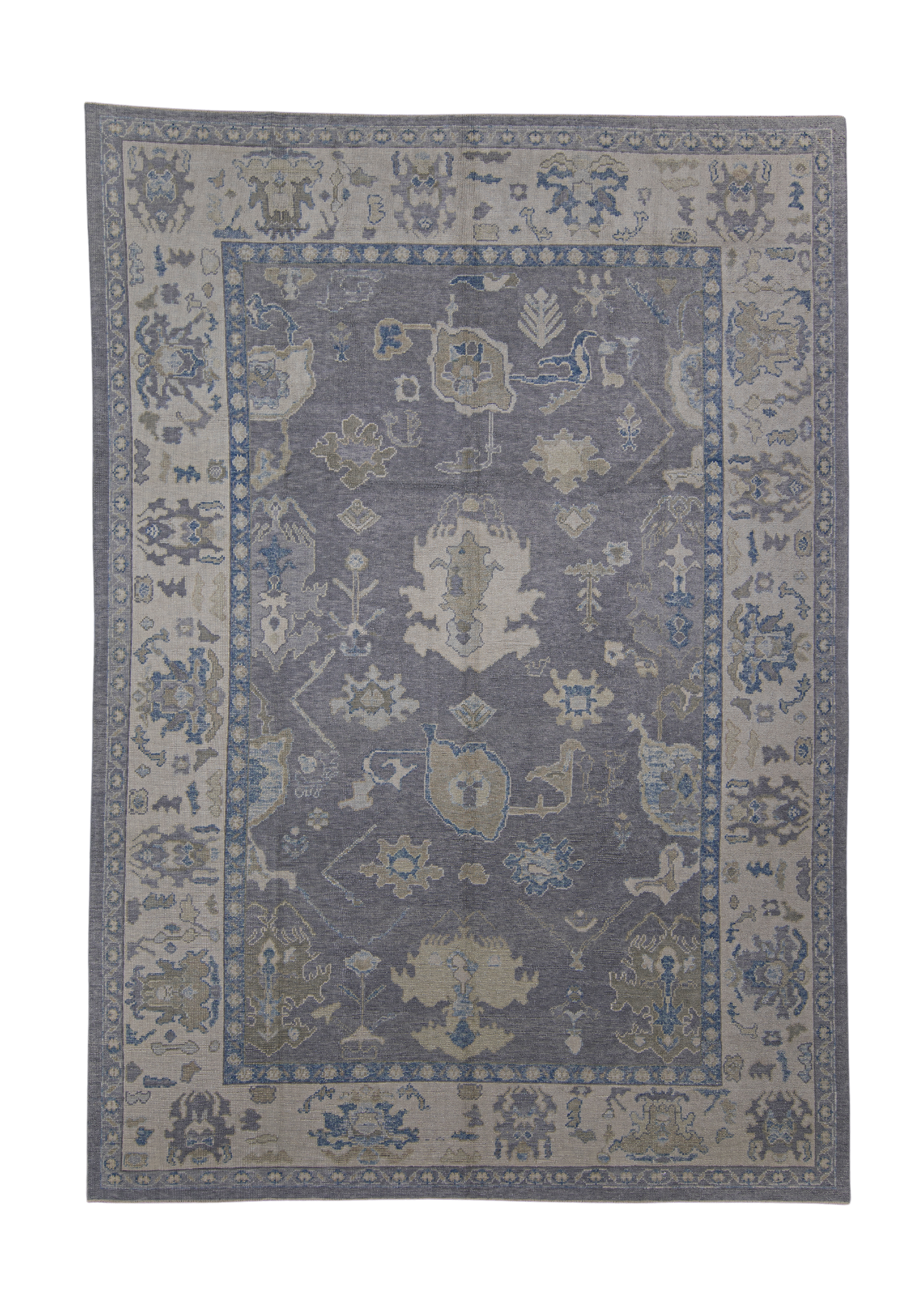 Turkish Oushak Rug 8'11" x 12'9" #8189