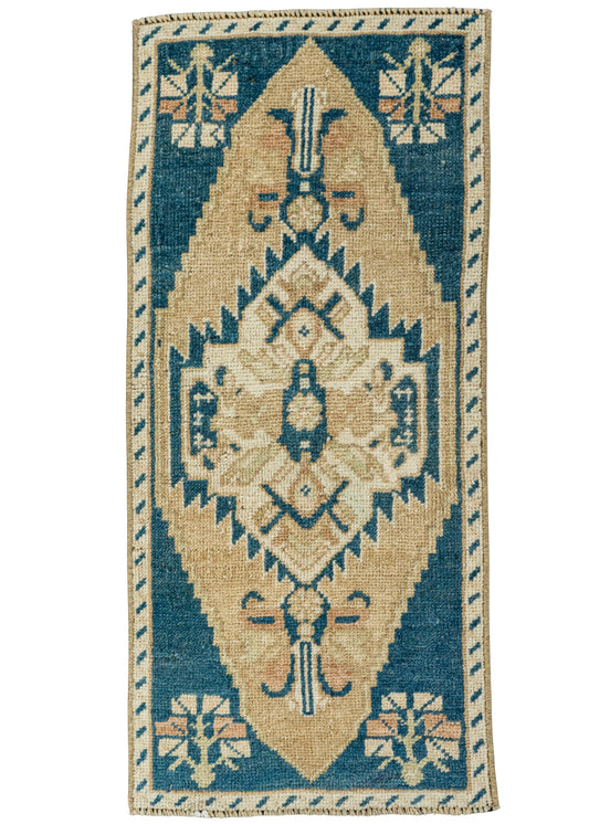 Turkish Yastik Rug  1'3" x  2'10" #22571