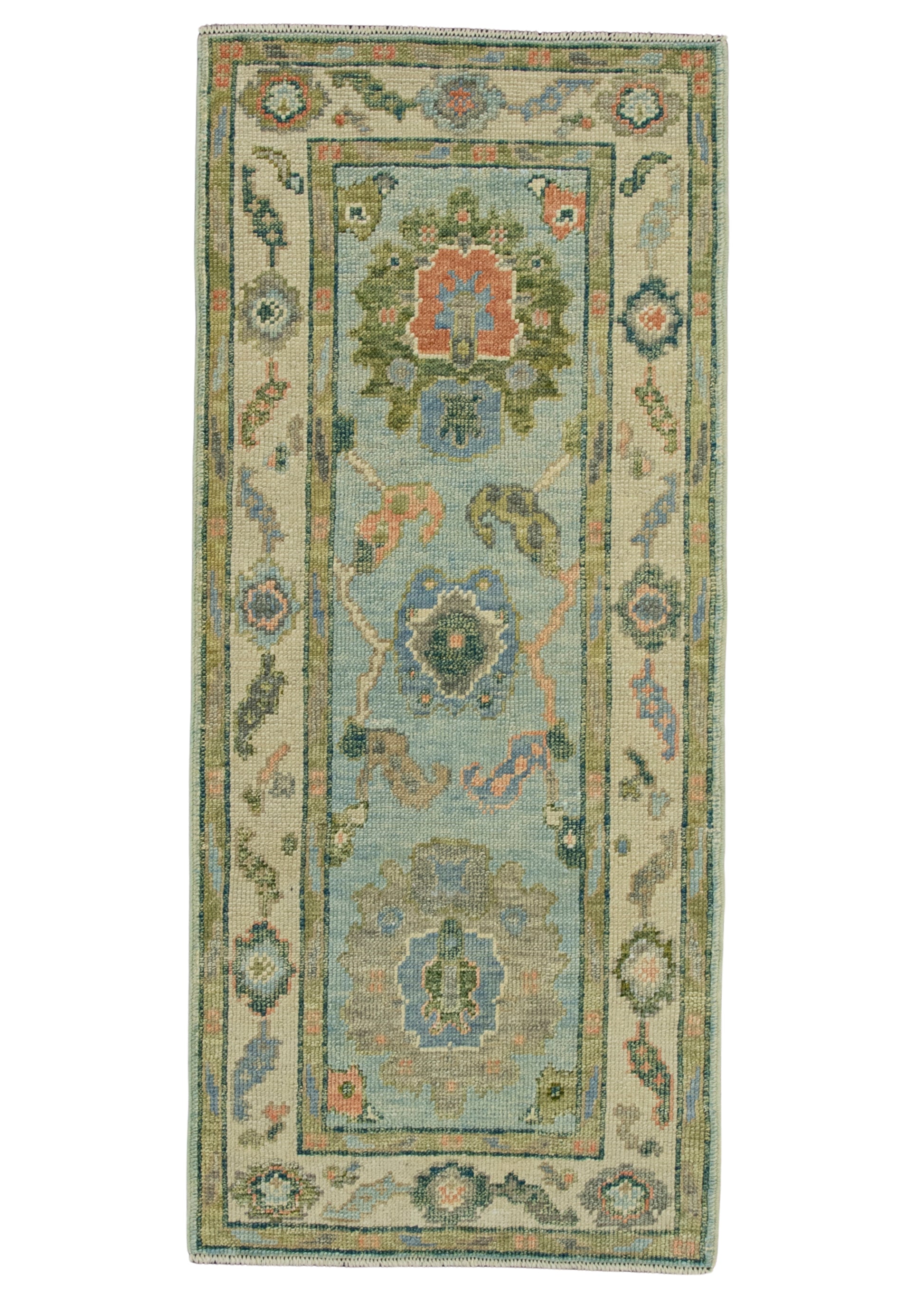 Turkish Oushak Rug 2'4"x 5'3" #20116