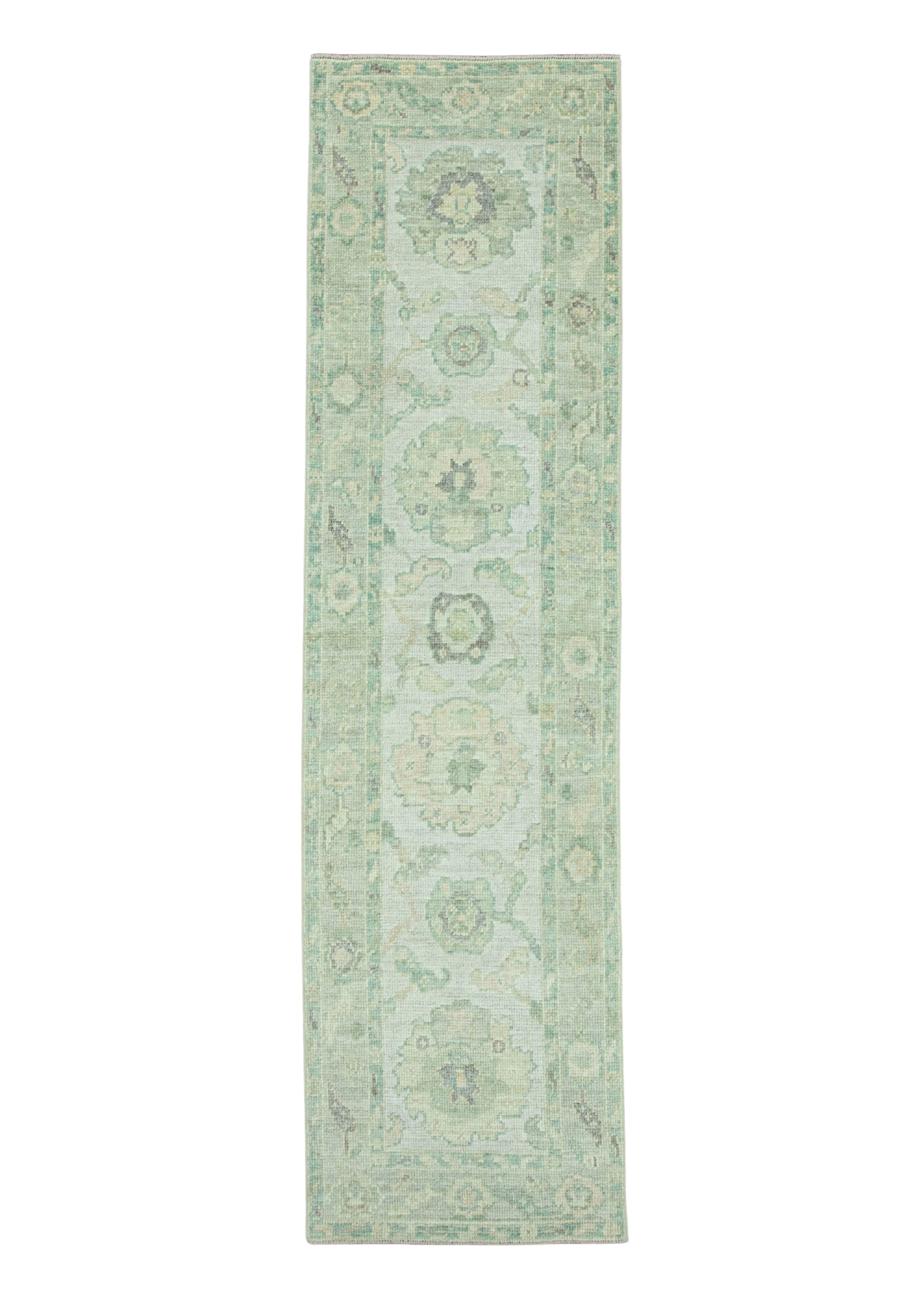 Turkish Oushak Rug 2'2" x 7'11" #19434
