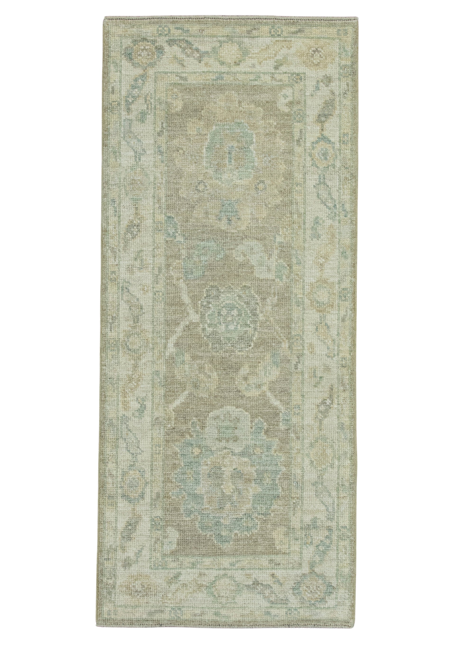 Turkish Oushak Rug 2'2"x 5'2" #19485
