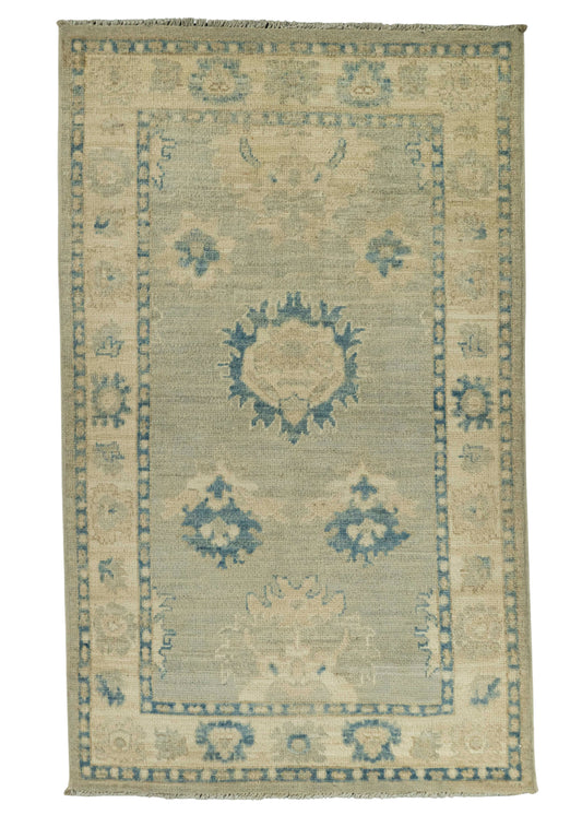 Oushak Rug 2'8" x 4'5"  #21326