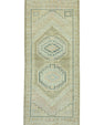 Turkish Oushak Rug 3'1" x 7'7" #19276