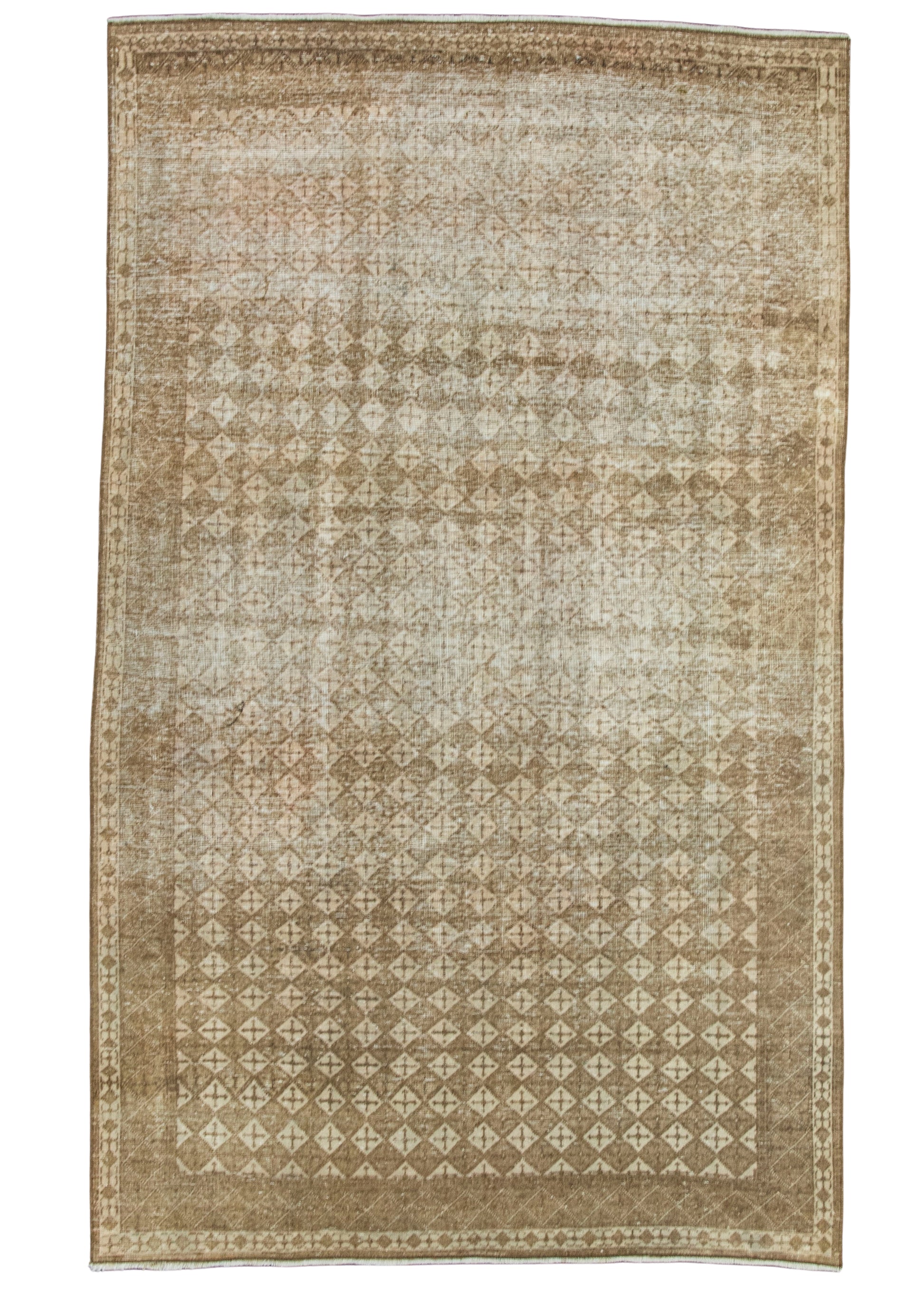 Turkish Vintage Rug 4'2" x 7' #19805