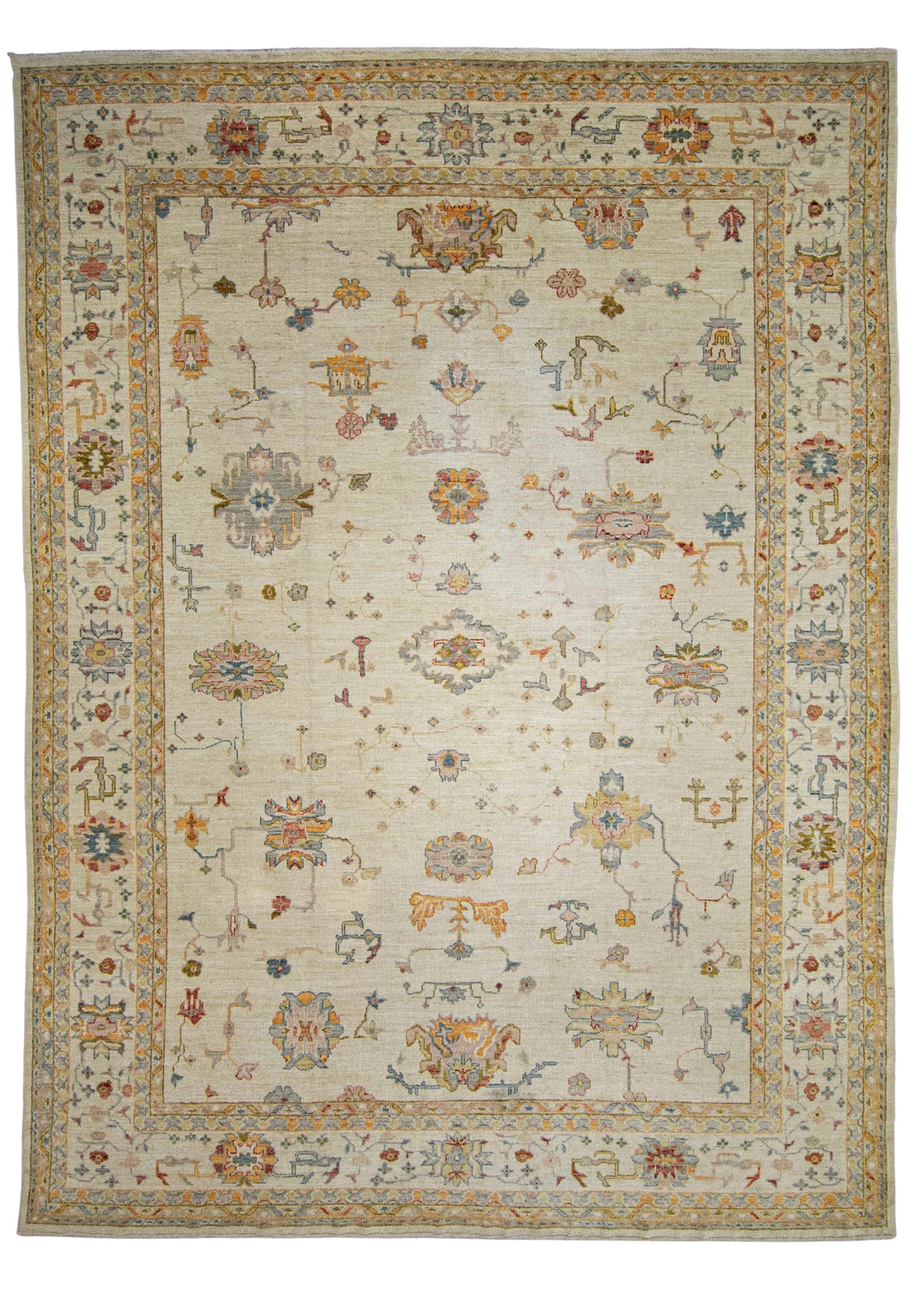 Turkish Oushak Rug 11'9" x 15'9" #24503