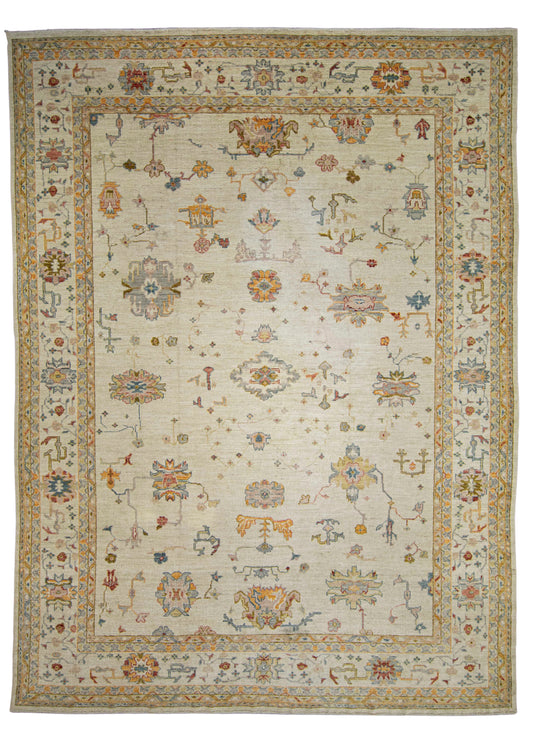 Turkish Oushak Rug 11'9" x 15'9" #24503