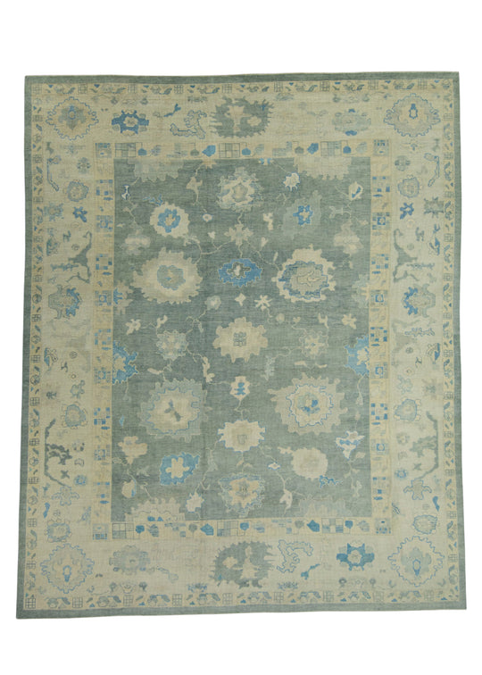 Turkish Oushak Rug 12'3" x 15' #18513