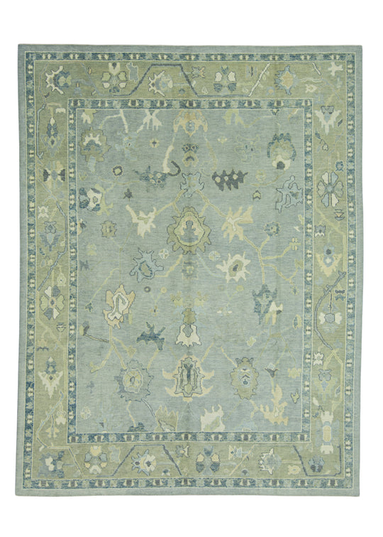 Turkish Oushak Rug 9'3" x 12' #17108