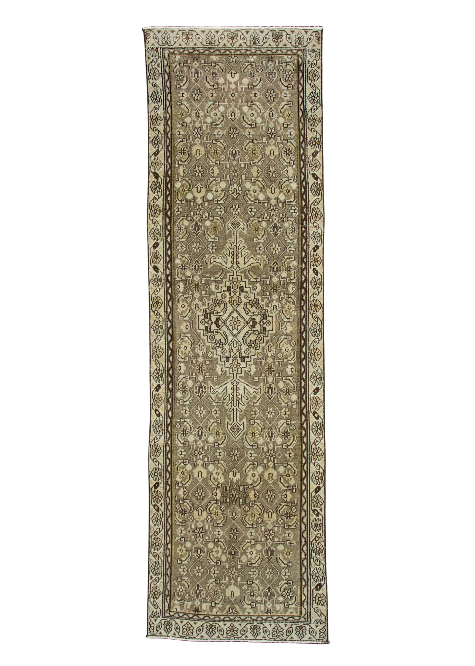 Turkish Vintage Runner Rug 2'9" x 9'9" #17520