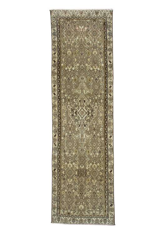 Turkish Vintage Runner Rug 2'9" x 9'9" #17520