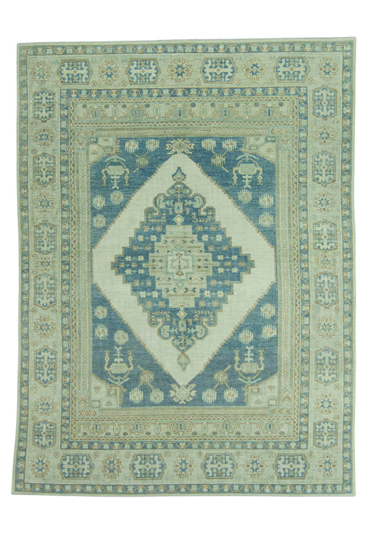 Turkish Oushak Antique Look Rug 9'2" x 12'4" #20091