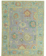 Turkish Oushak Rug 9'3" x 11'11" #19217