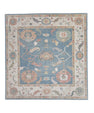 Square Turkish Oushak Rug 11'9" x 12'3" #17352