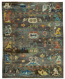 Turkish Oushak Old Wool Rug  12' x 14'7" #19520