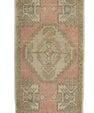 Turkish Mini Rug Oriental Hand Knotted Vintage Rug 1'9" x 3'4" #21138