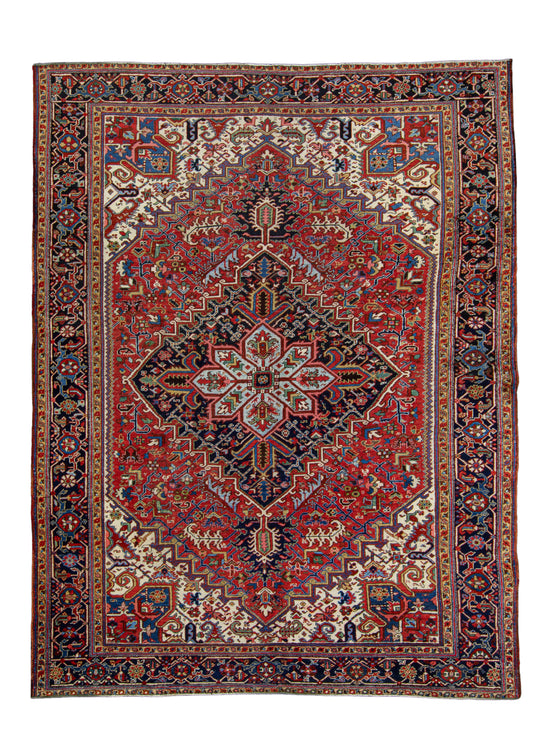 Turkish Vintage Anatolian Rug 8'9" x 11'4" #16902