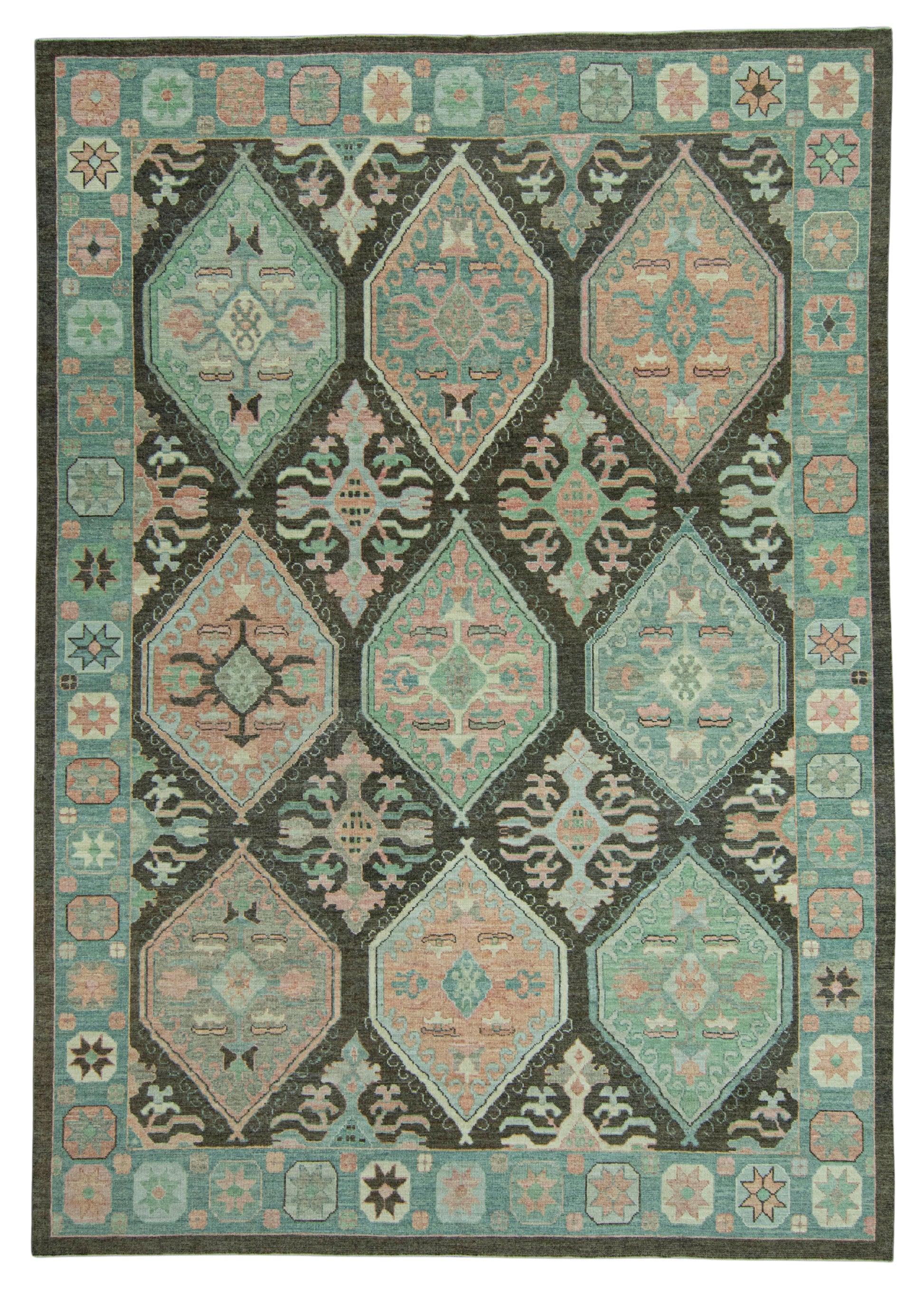 Turkish Oushak Rug 10'3" x 14'6" #20056