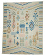 Turkish Kilim Oriental Handmade Flatweave 10'8" x 13'7" #18612