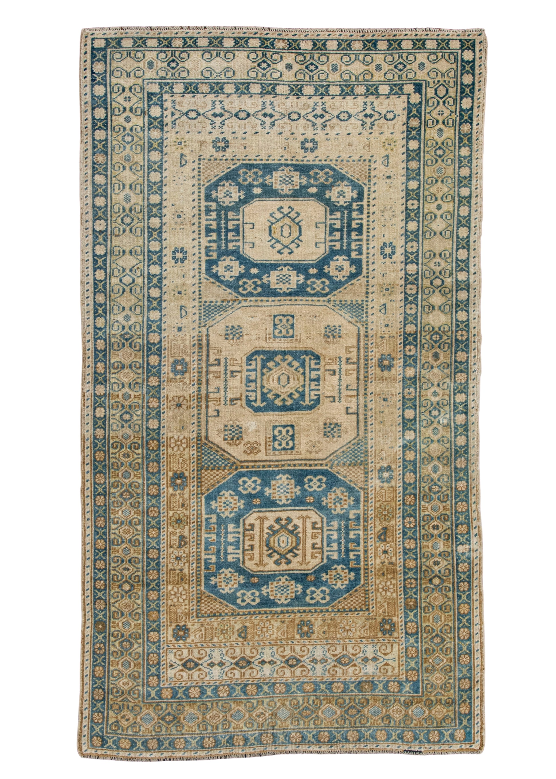 Turkish Vintage Rug 3'6" x 6'4" #20835