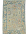Turkish Oushak Rug 3'11" x 5'9" #17218