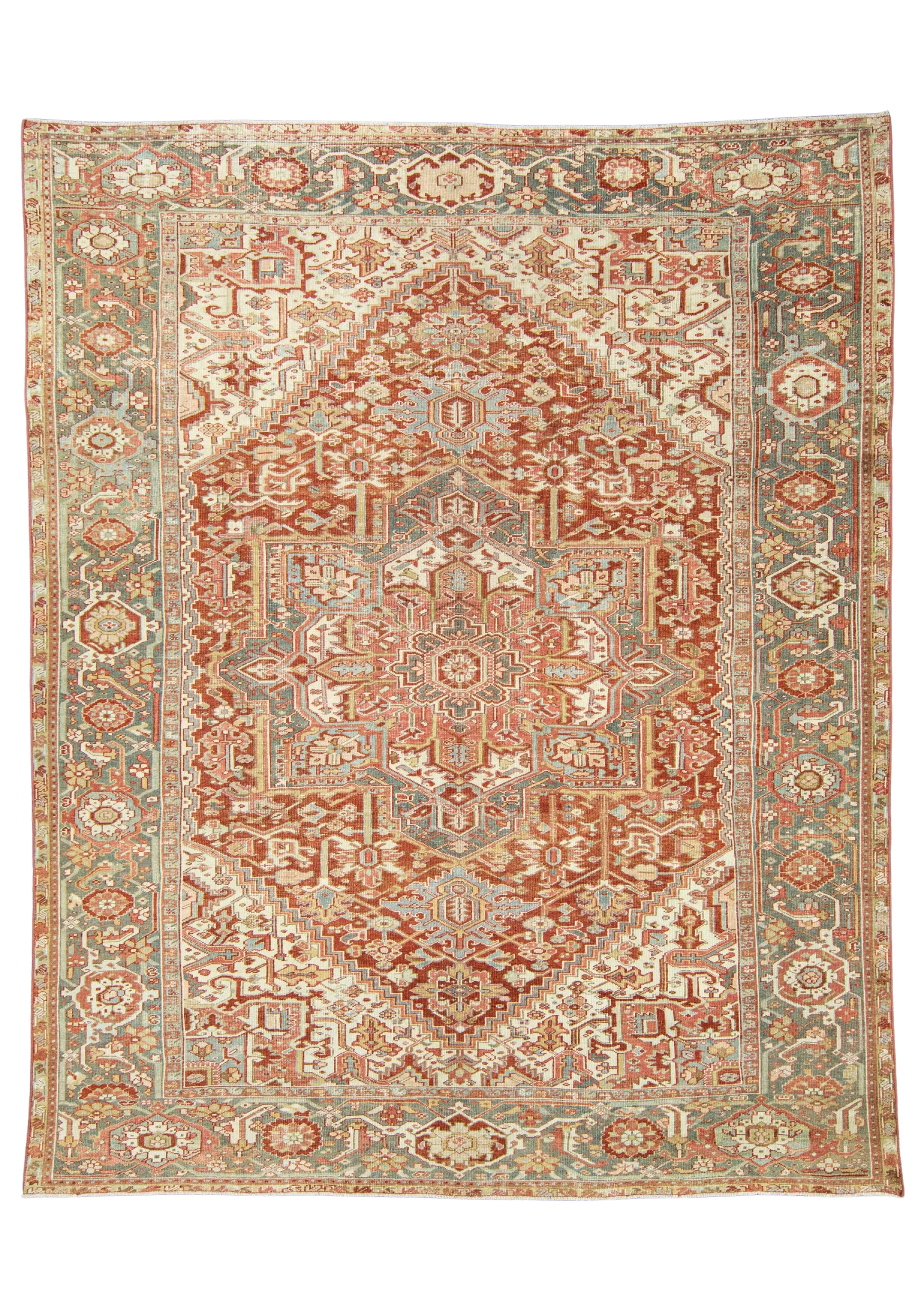 Turkish Vintage Rug  9'10" x 12'2" #22855
