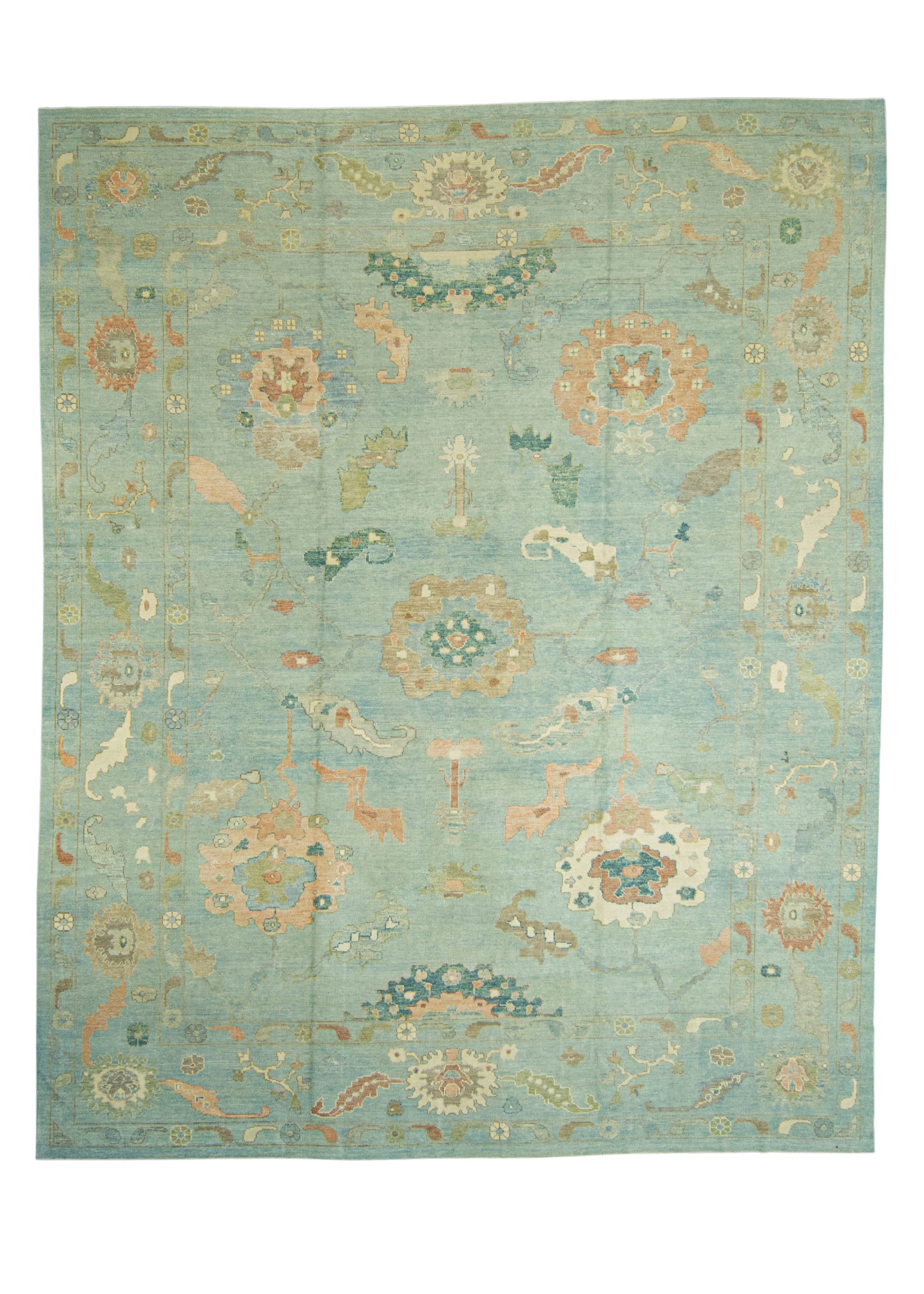 Turkish Oushak Rug 12'2" x 15'1" #22132