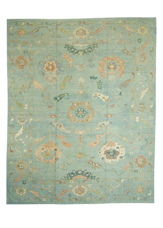 Turkish Oushak Rug 12'2" x 15'1" #22132