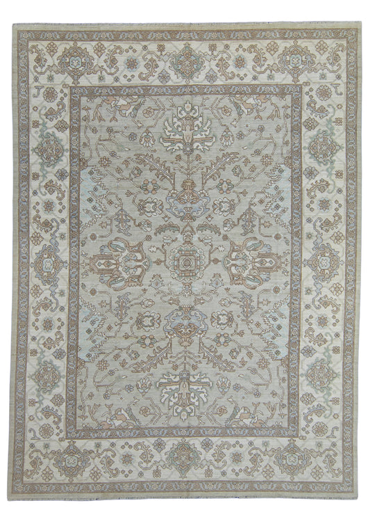 Oushak Rug 9'3" x 12'6" #17197