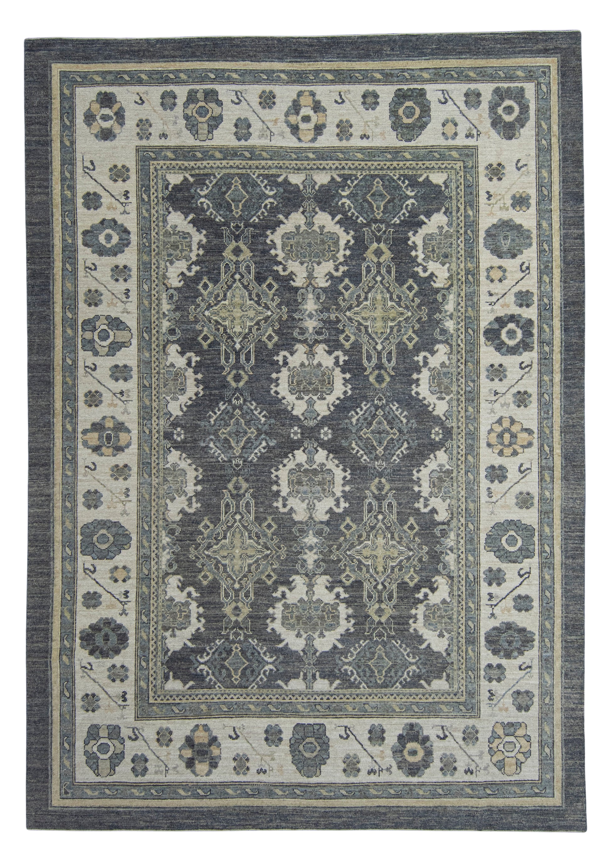 Turkish Oushak Rug 9'3" x 13'1" #20363