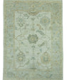 Turkish Oushak Rug 5'2" x 7'1" #19278