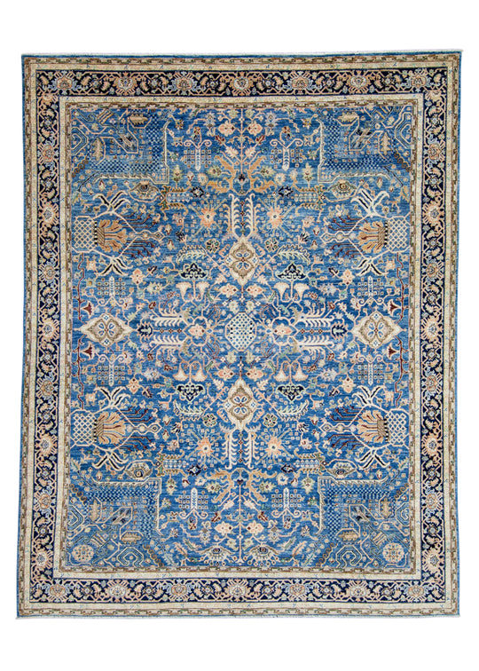 Oriental Handmade Rug 9'1" x 12' #17778