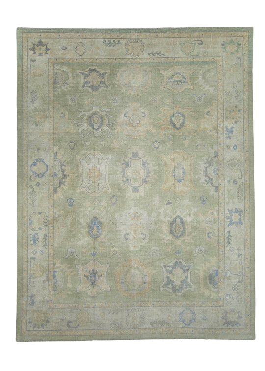 Oushak Rug 9'6" x 12'5" #17872
