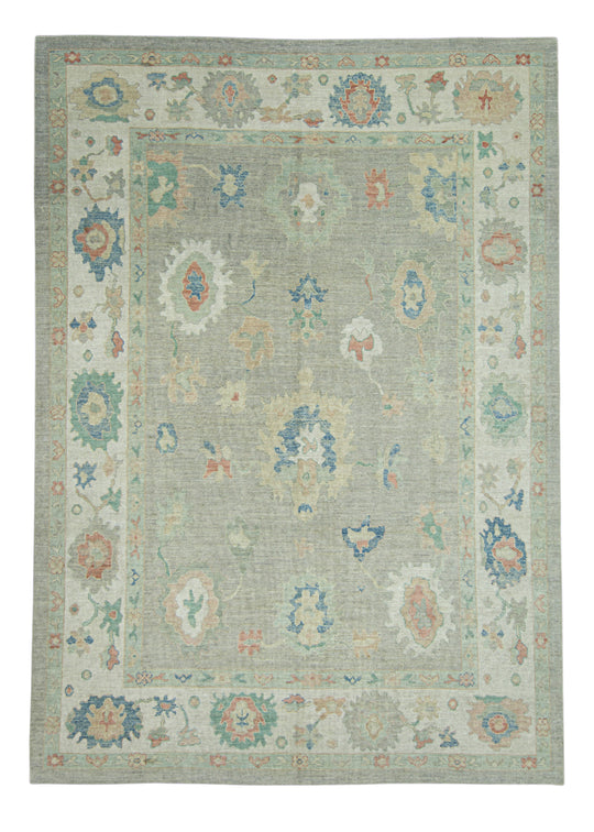 Turkish Oushak Rug 10'4" x 14'7" #17773