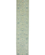 Turkish Oushak Runner Rug 2'10" x 14'4" #17877